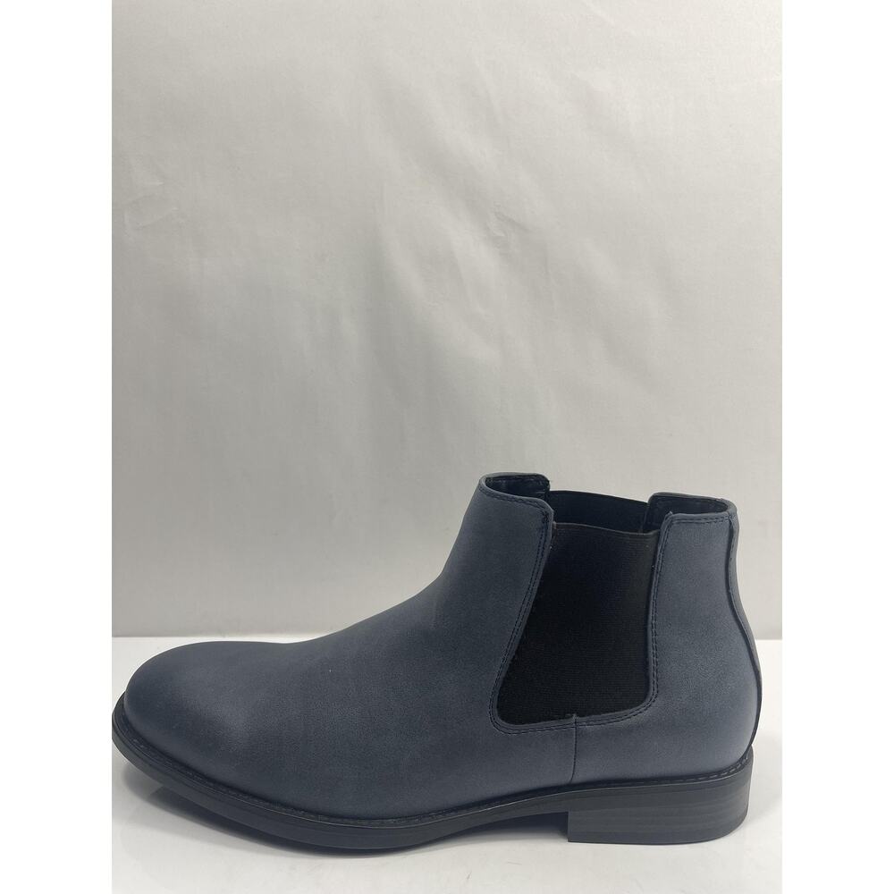 Madden Boots Mens Size 11 Blue Suede M-MAXXIN Chelsea Ankle Dress New Box